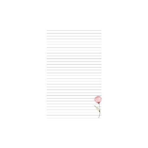 Papéis de carta florais