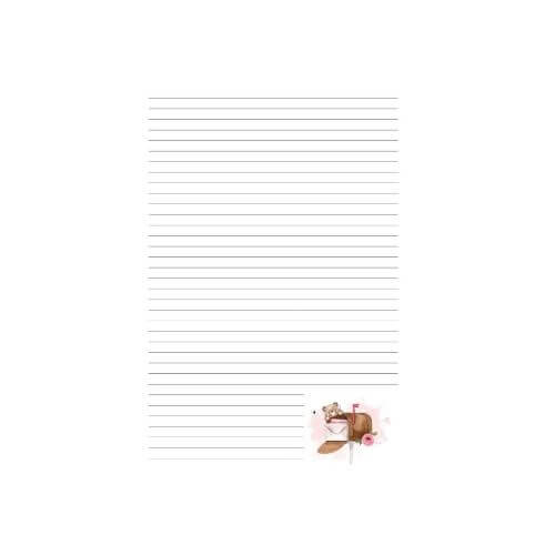 Papéis de Carta Mensagem